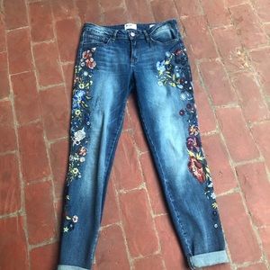 Midnight Floral Embroidery